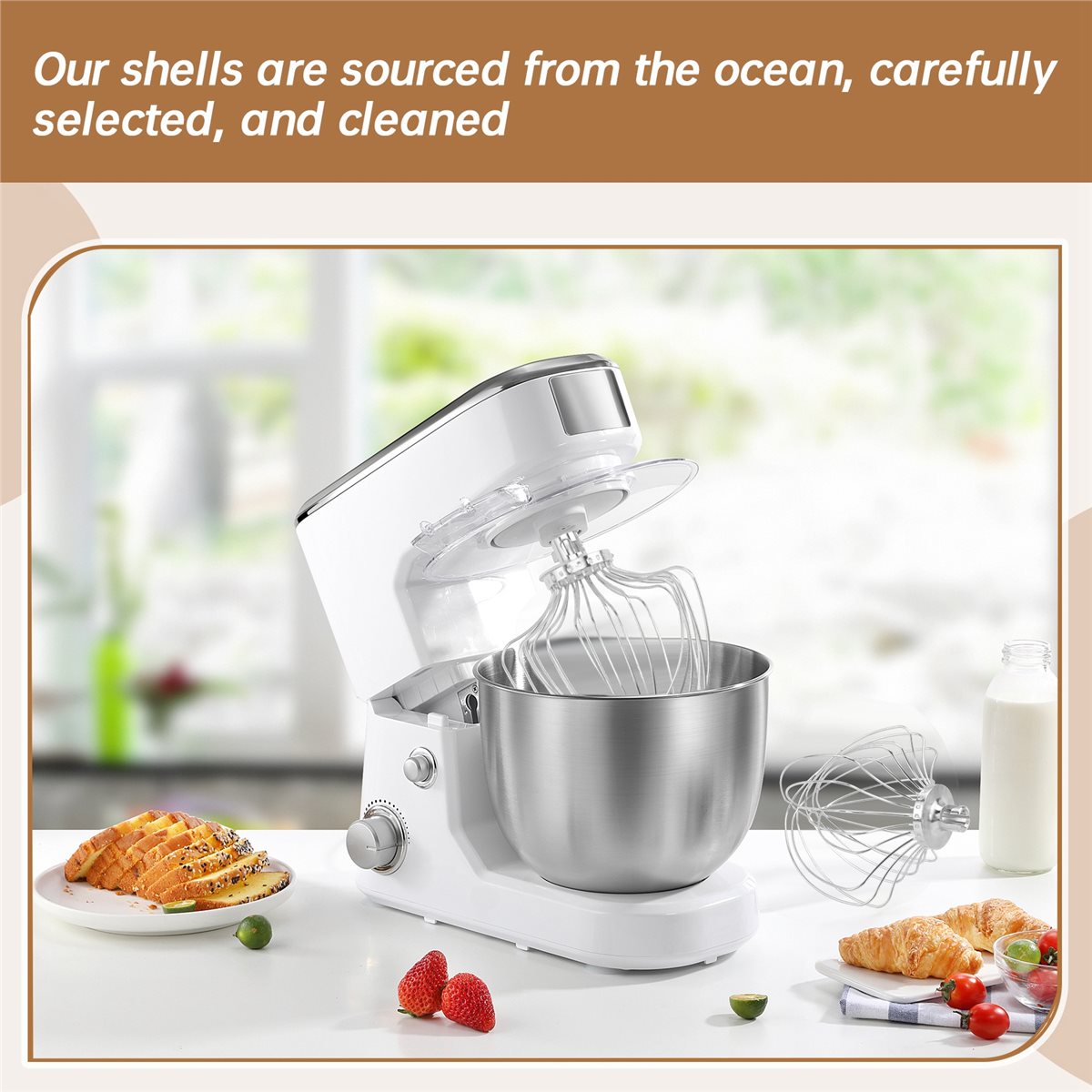 Kitchenaid Mixer Hand Mixer - [A25M] KN211WW fouet à 11 fils