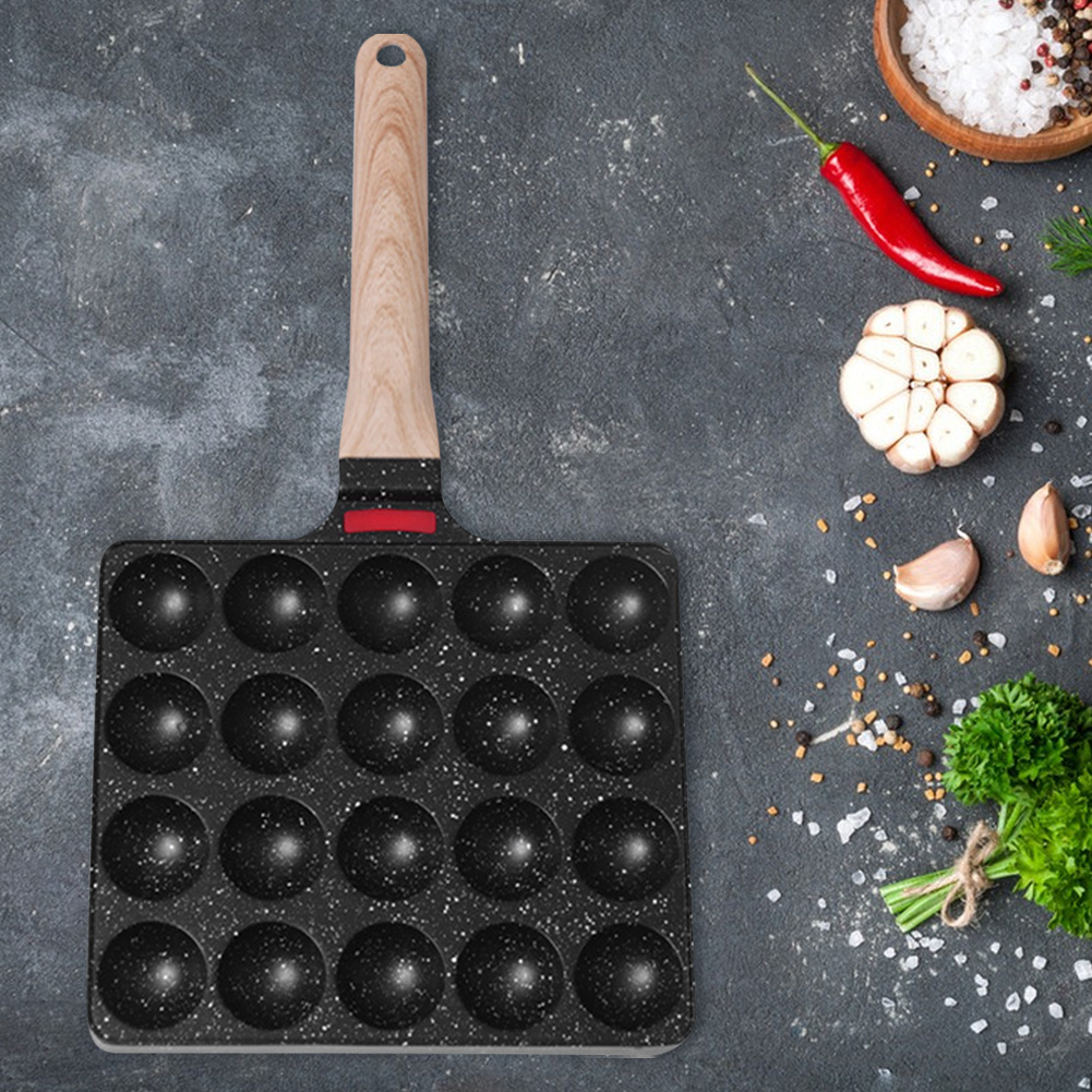 Takoyaki Grill Plate - Poêle à takoyaki antiadhésive à 20