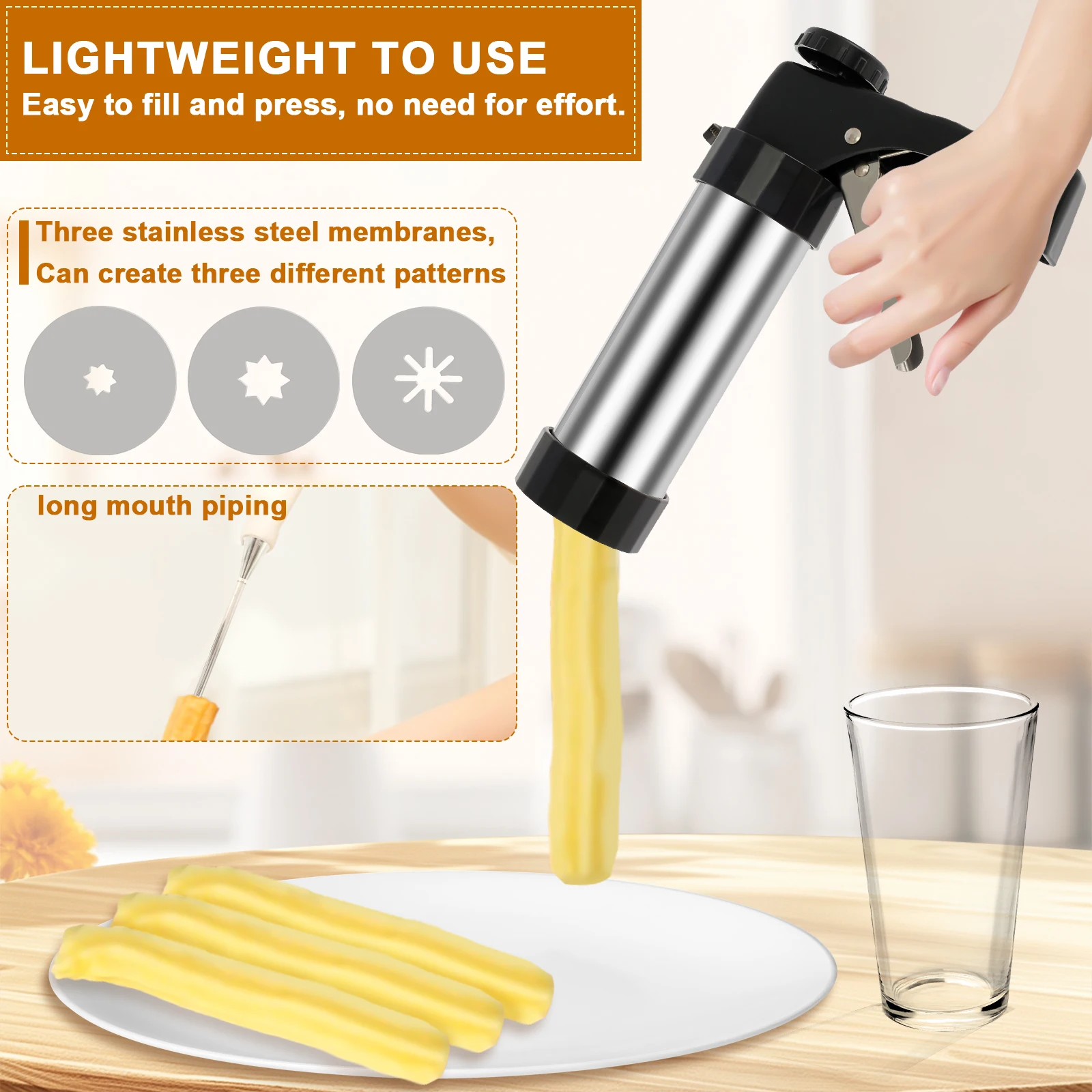 Machine à churros, kit de pres - Churros Maker Gun avis et prix