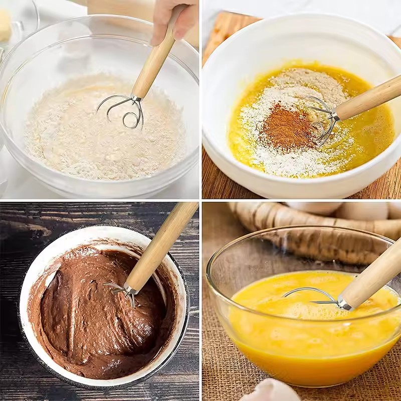Grande main danois pâte fouet  - Danish Pancake Pan avis et prix