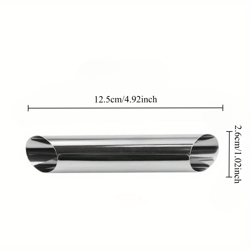 Tubes à cannoli en acier inoxy - Danish Pancake Pan avis et prix
